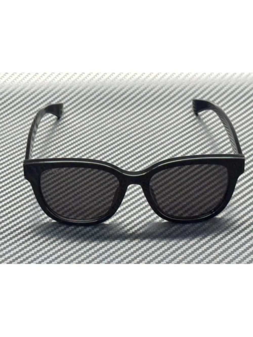 New Gucci Men Black Sunglasses 55-19-145